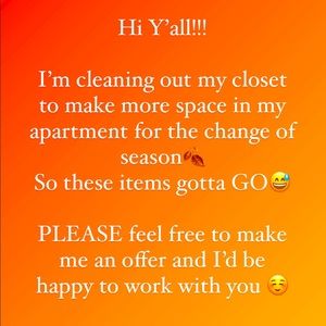 CLOSET CLEAR OUT !!! Fall Drop!! 🍂✨🤫